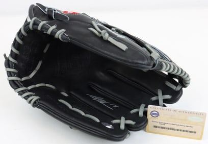 Curtis Granderson Autographed Game Model Glove