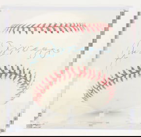 Joe DiMaggio Autographed Baseball