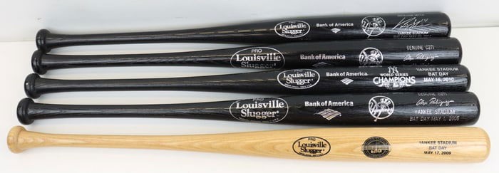 (5) NY Yankees Bat Day Bats
