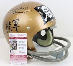 Roger Staubach Autographed Navy Midshipmen Helmet