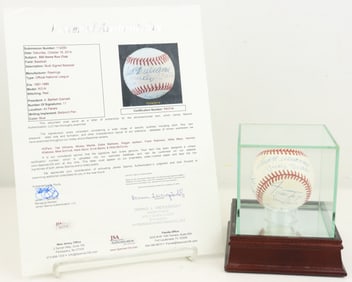 11 Signature 500 Club Autographed Baseball