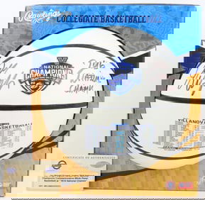 Villanova's Jay Wright Autographed Basketball