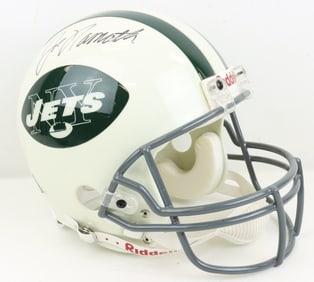 Joe Namath Autographed NY Jets NFL Helmet
