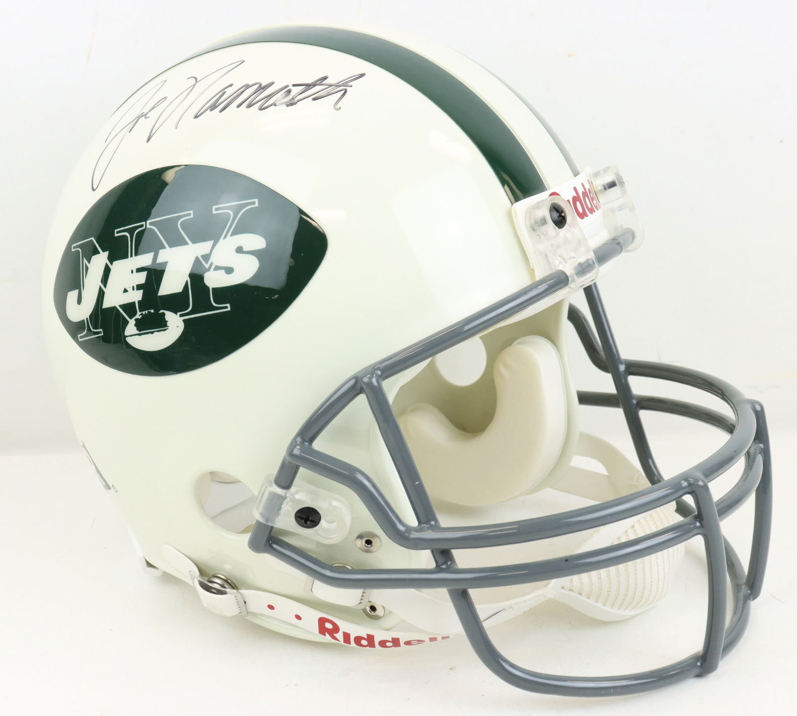 Joe Namath Autographed NY Jets NFL Helmet (1 of 11)