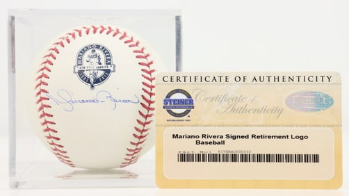 Mariano Rivera Autographed Baseball