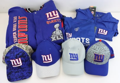 New Official NFL NY Giants Football Apparel