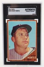 1962 #200 Mickey Mantle Baseball Card