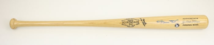 Willie Mays Autographed Adirondack Baseball Bat
