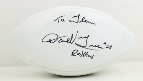 Darrell Green Autographed Football