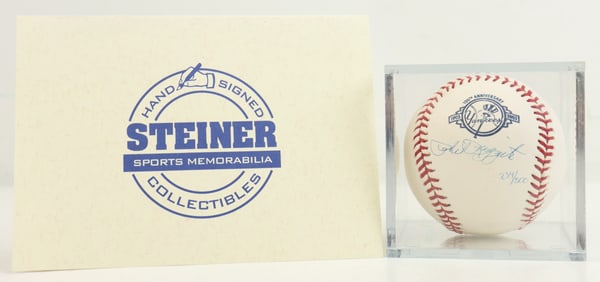 Phil Rizzuto Autographed Baseball