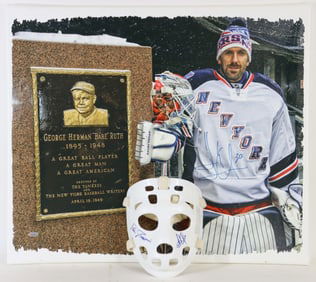 Lundqvist & Giacomin Autographed Memorabilia