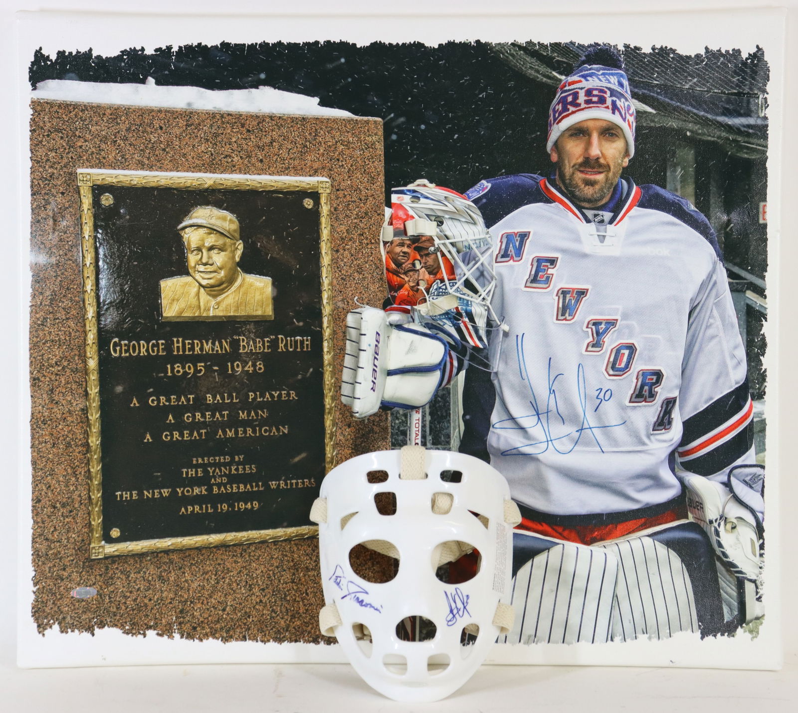Lundqvist & Giacomin Autographed Memorabilia (1 of 11)