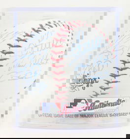 2015 NY Yankees (8 Signature) Autographed Ball