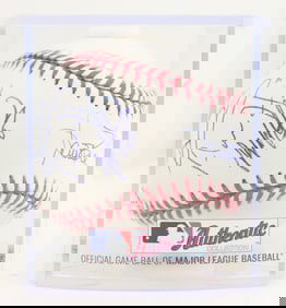 c2018 NY Yankees (5 Signature) Autographed Ball