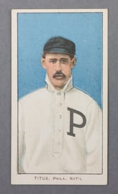 1909-11 T206 Piedmont John Titus Baseball Tobacco Card