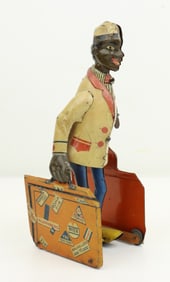 Distler Tin Lithograph Baggage Handler