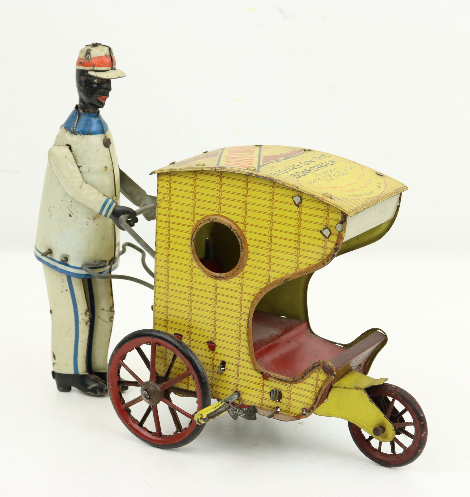 Strauss Tin Lithograph Rollo-Chair Toy (1 of 8)