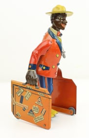 Distler Tin Lithograph Baggage Handler