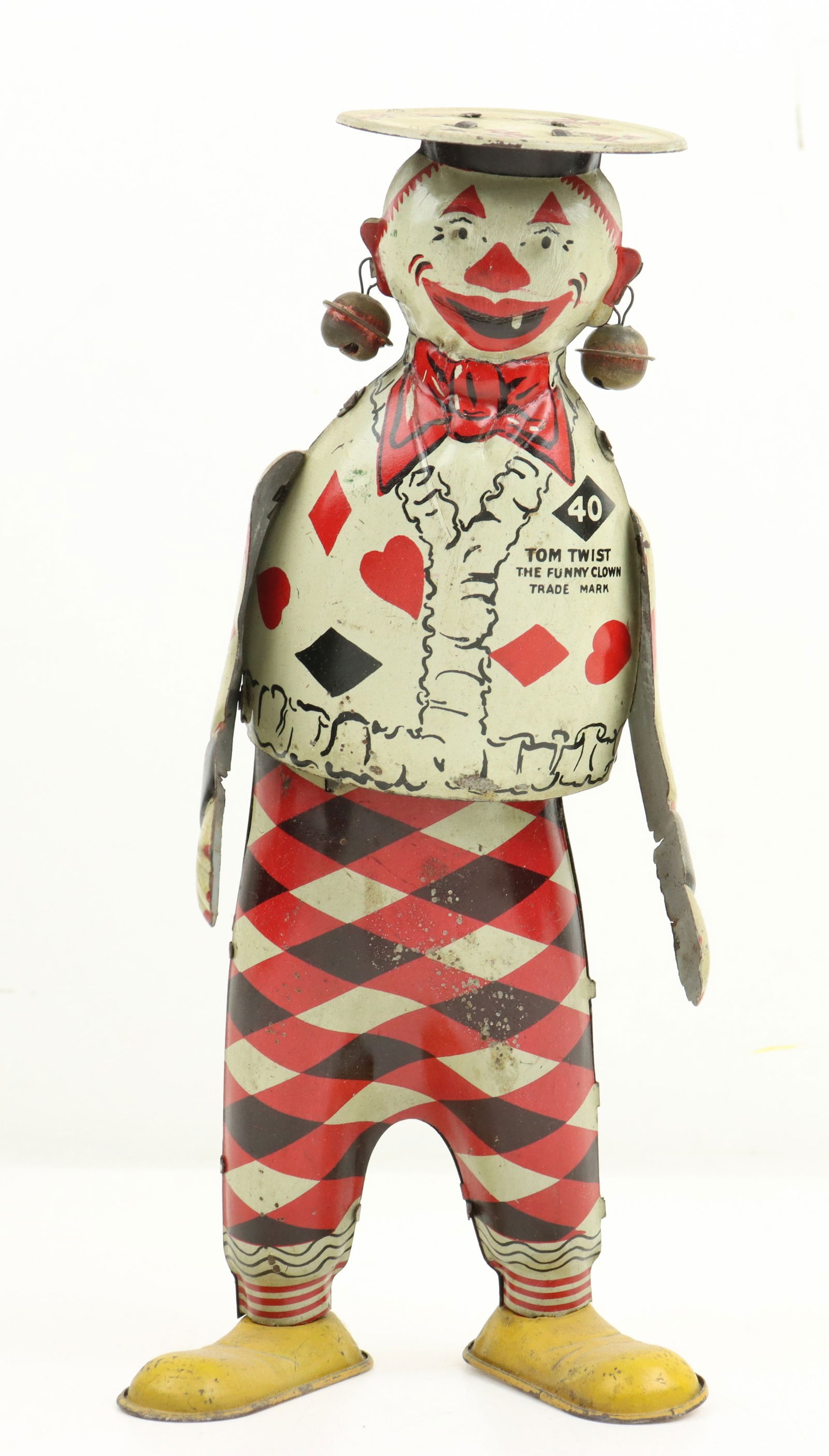 Strauss Tom Twist Clown Wind-Up Toy (1 of 11)