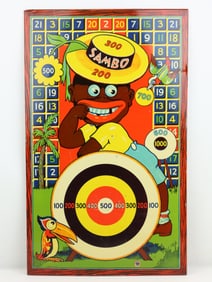 Wyandotte Toys Tin Litho Dart Game