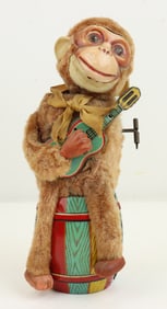 Wind-Up Monkey Toy