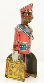 Marx Tin Lithograph Baggage Handler