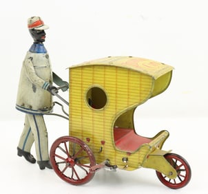 Strauss Tin Lithograph Rollo-Chair Toy