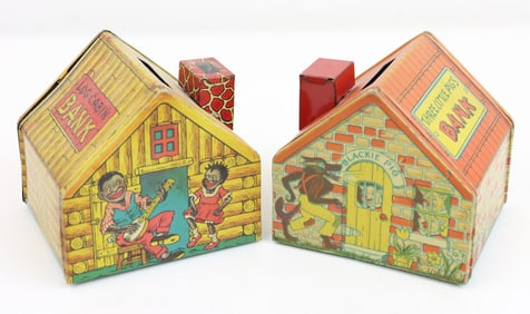 Tin Lithograph Banks