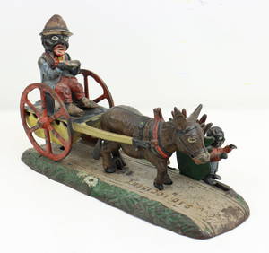 J & E Stevens Cast Iron Mechanical Bank (1 of 11)