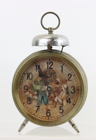 Black Americana Alarm Clock