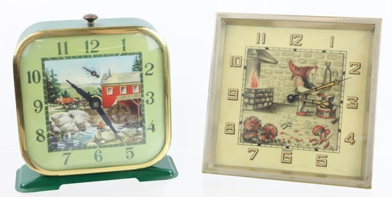 Vintage Alarm Clocks