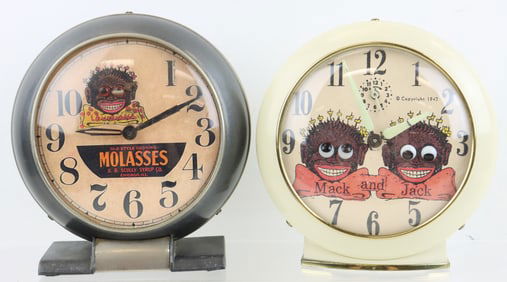 Black Americana Alarm Clocks