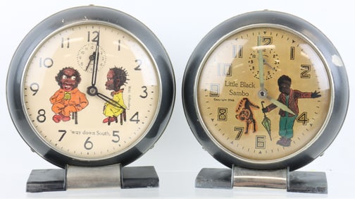 Black Americana Alarm Clocks