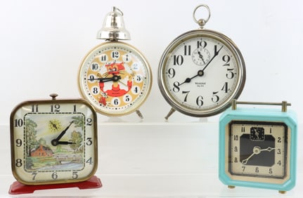 Vintage Alarm Clocks