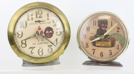 Black Americana Alarm Clocks