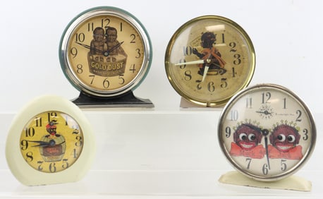 Black Americana Alarm Clocks