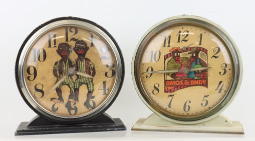 Black Americana Alarm Clocks