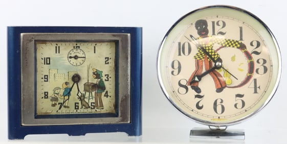 Black Americana Alarm Clocks