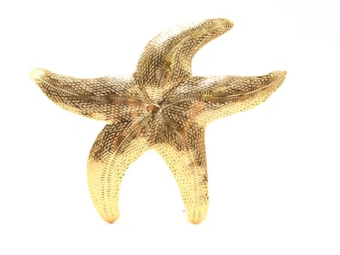 10k YG Starfish Pendant/Pin