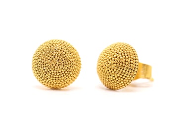22k YG Earrings