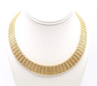18k YG Necklace