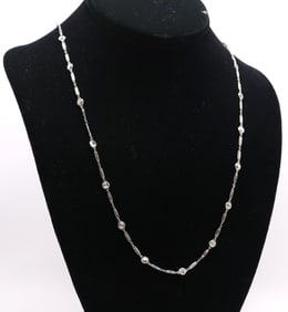 Platinum and Diamond Necklace