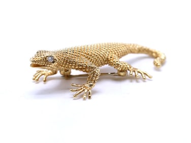 14k YG Pin