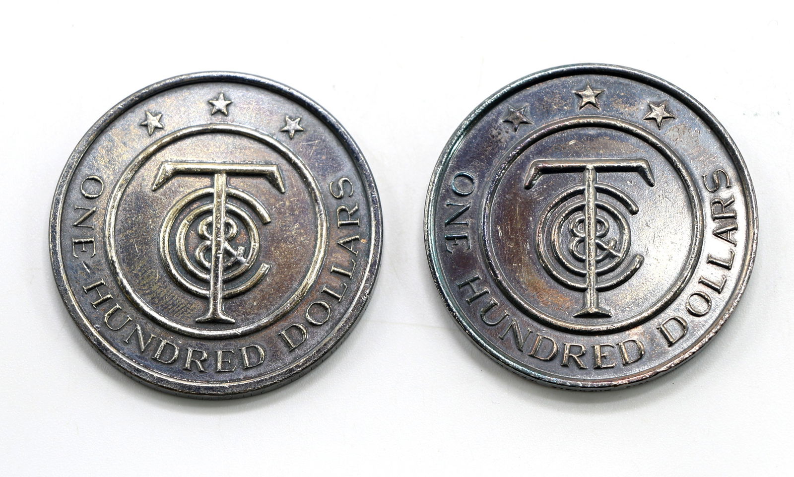 TIFFANY MONEY 50ドルコイン TIFFANY 50 DOLLAR STERLING SILVER REDEEMABLE IN MERCHANDISE