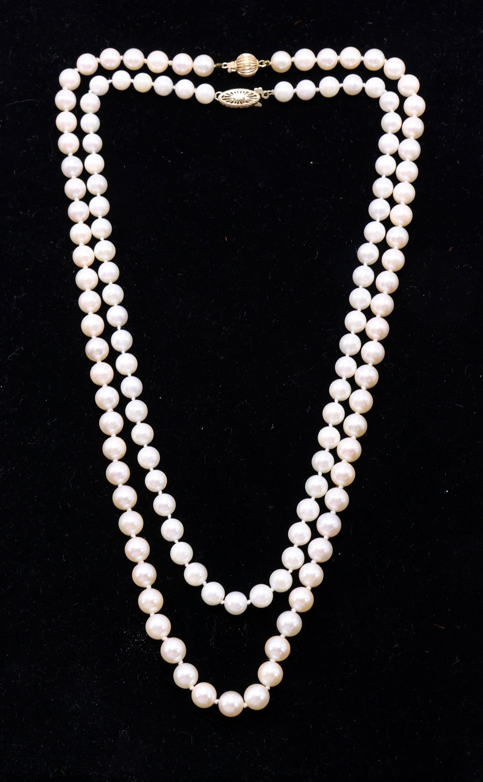 14k YG Pearl Necklaces (1 of 4)
