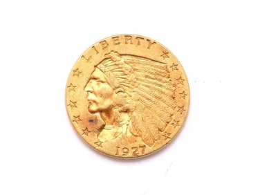 U.S. 1927 $2.5 Gold Coin