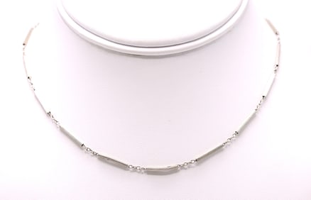 14k YG and Sterling Necklace