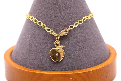 14k YG Diamond Bracelet