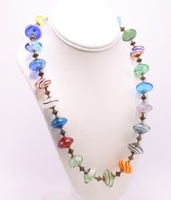 Art Glass Necklace