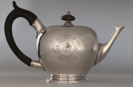 Humphrey Payne Georgian British Sterling Silver Teapot